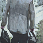 Le départ - 47,5 x 76