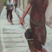 Dans la rue - 39,5 x 63